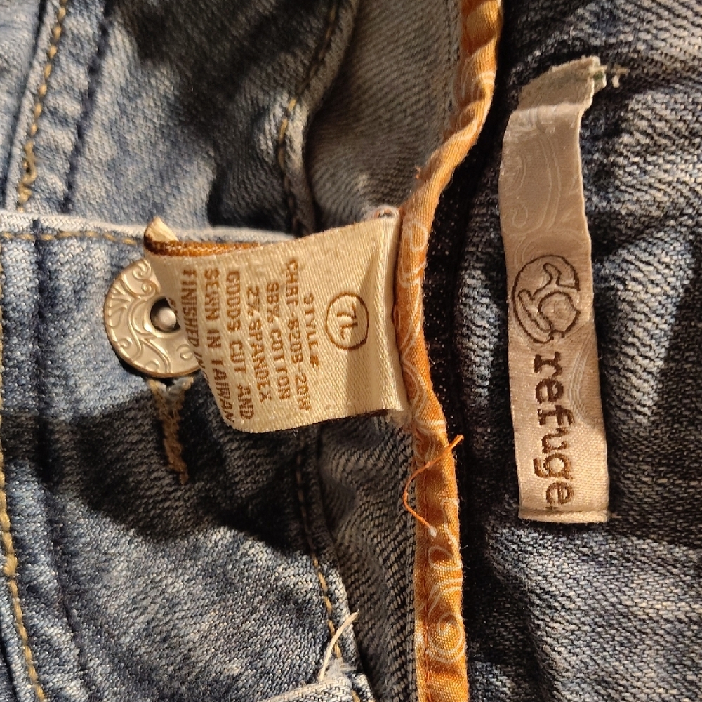 Refuge Blue Boot Cut Jeans Classic Denim